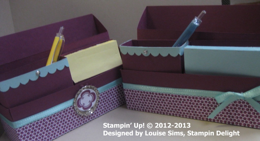 Stampin’ Up Desk Caddy