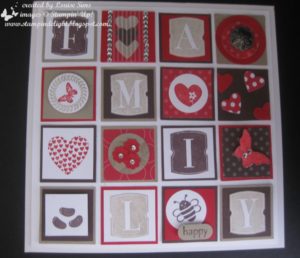 Stampin' Up! Family Frame