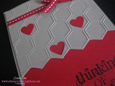 Honeycomb Embossing Folder 