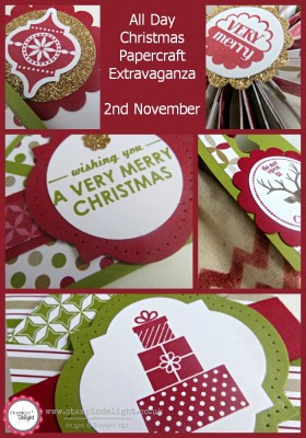 All Day Papercraft Class Staffordshire Christmas