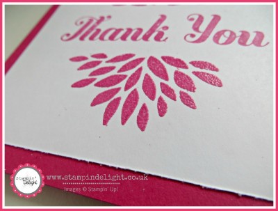 Petal Parade Embossed Thanks (4)