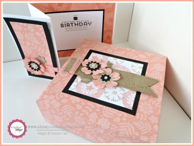 Stampin' Up! Sweet Sorbet Box and Card 