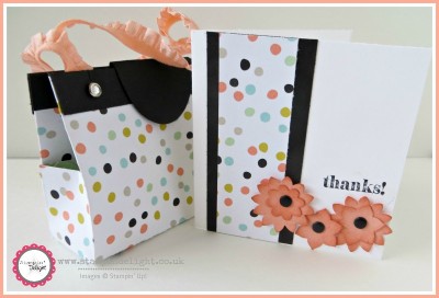 Sweet Sorbet Mini Note Card & Purse (1)