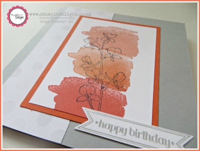 Stampin' Up! Happy Watercolour ombre 