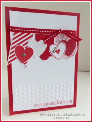 Hearts a Flutter Banner Card (3)