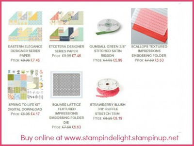 Weekly Deals Stampin Up UK 