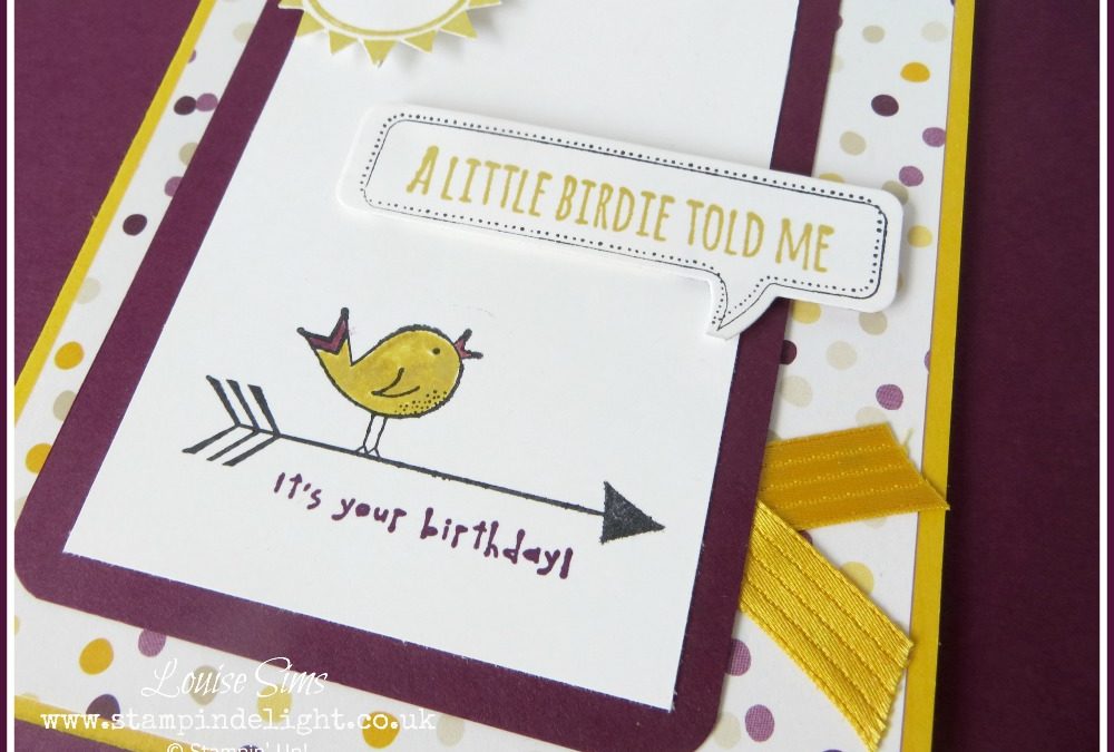 Hello Love Birthday Card