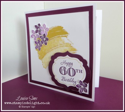 Work of Art Petite Petals 60th Card (5)