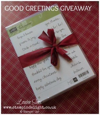 Good Greeting Giveaway Ad
