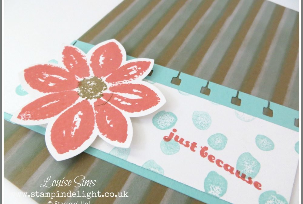 Stampin’ Up Decorative Mask Shadow Technique