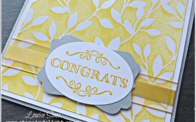 Stampin’ Up! Irresistibly Yours Embossed Papers