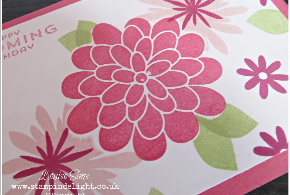 Stampin Creative Blog Hop – Flower Patch Masking