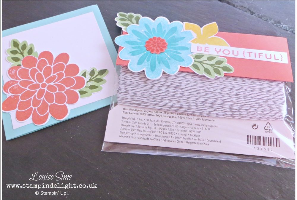 Stampin’ Up! Flower Patch Shopper Gifts