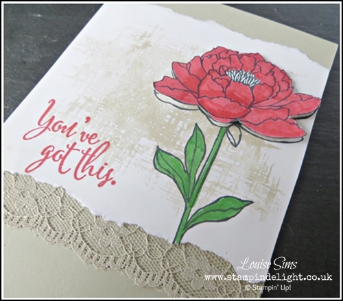 Stampin’ Up I Think You’re Great Quick Card