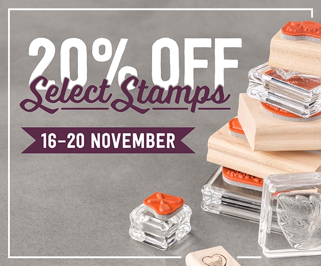 20% off Stampin’ Up! Stamps and the Retiring List!