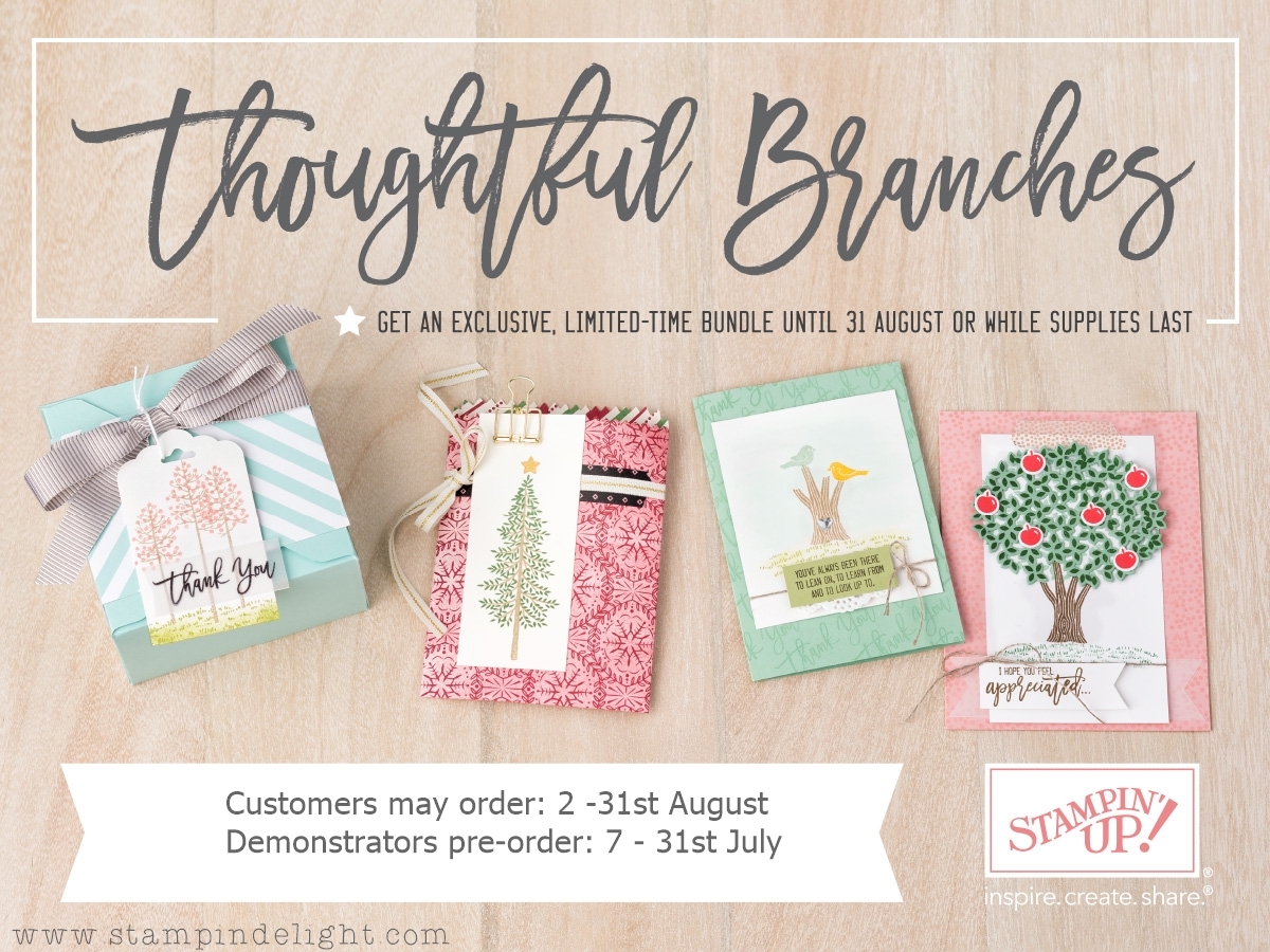 Stampin Up Thoughtful Branches 