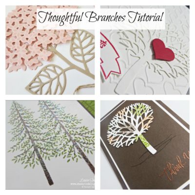 Free Class Thoughtful Branches - Buy the Bundle and receive materials and instructions for 4 gorgeous cards for FREE! 