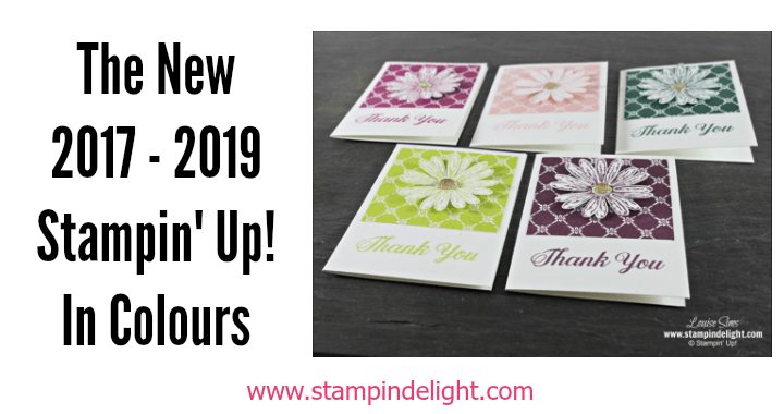 Introducing the 2017-2019 Stampin’ Up! In Colours