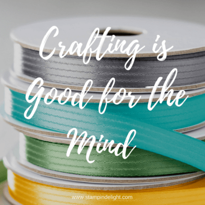 Crafting is good for you