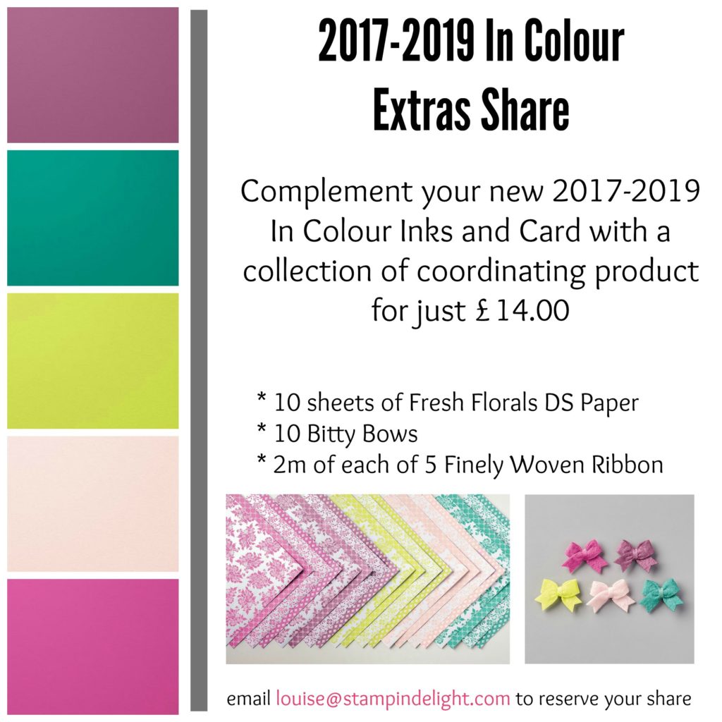 Stampin' Up! In Colour Product Shares