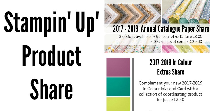 Stampin’ Up! 2017 Catalogue Product Shares