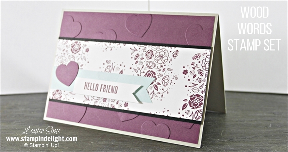 Stampin’ Up!’s Wood Words in New In Colours
