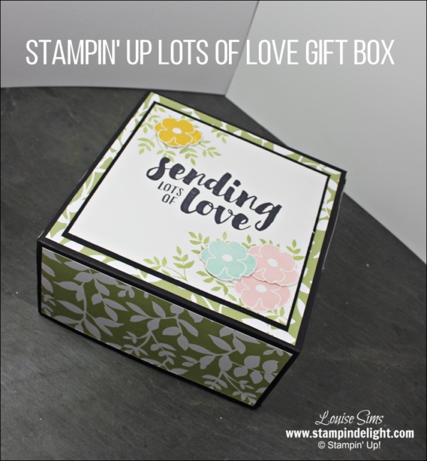 Lots of Love Gift Box - easy to create with the Simply Scored Tool