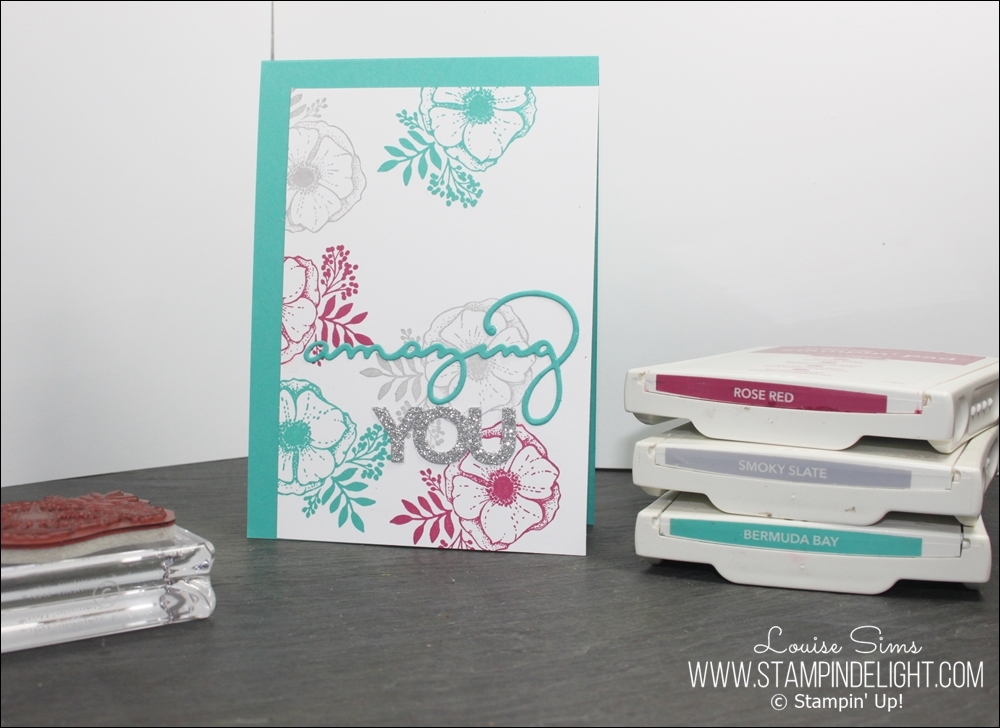 Amazing You Stamp Set free with a £45 order. 