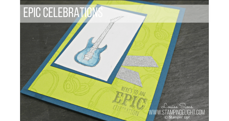 Epic Celebrations for a Musical Theme Card