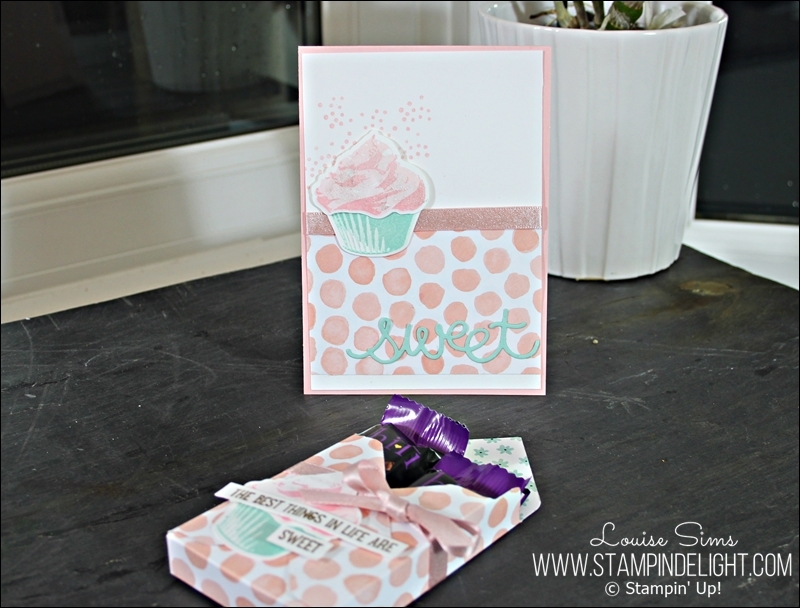 Cute (and healthy) treat package duo for the Stampin' Creative Blog Hop Louise Sims, Papercraft Tutor & Stampin' Up! Demonstrator in the UK www.stampindelight.com  #stampindelight #stampinup #papercraft #stampincreative