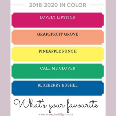 2018 - 2020 In Colours