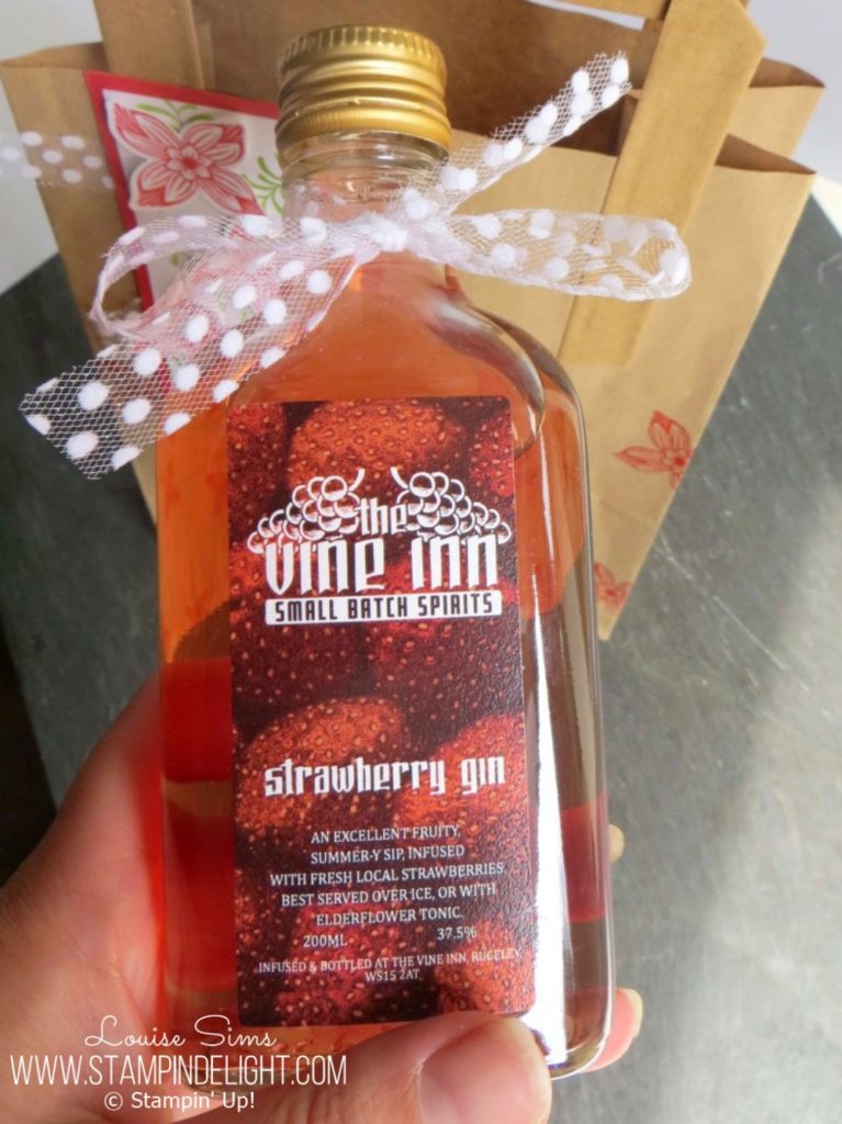 Strawberry Gin from the Vine Inn makes a gorgeous gift