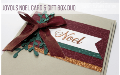 Stampin’ Creative Blog Hop – Joyous Noel Gift Set