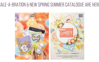 Sale-a-bration and the Spring Summer Catalogue are here!