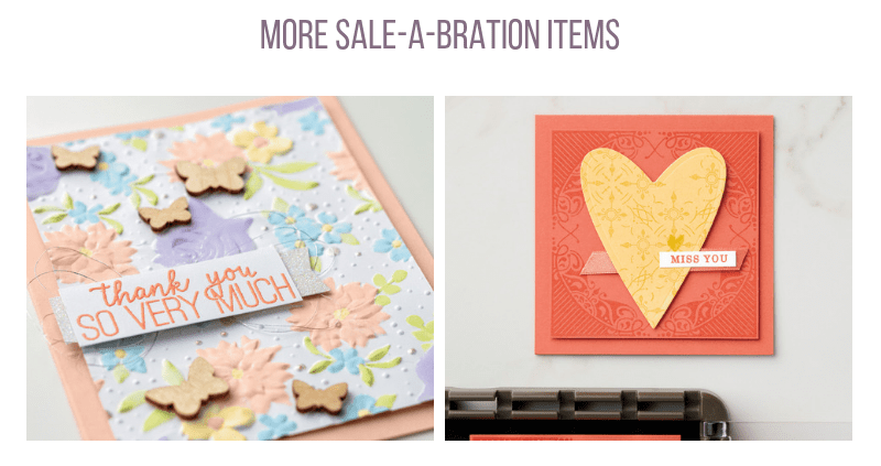 More Sale-a-bration items available from today