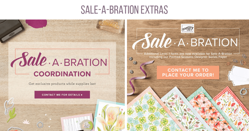 Sale-a-bration Extras!