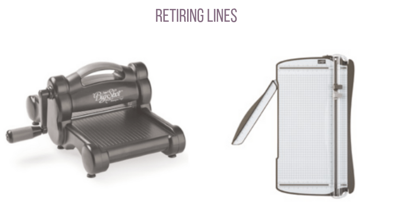 Retiring Items – Trimmer & Big Shot