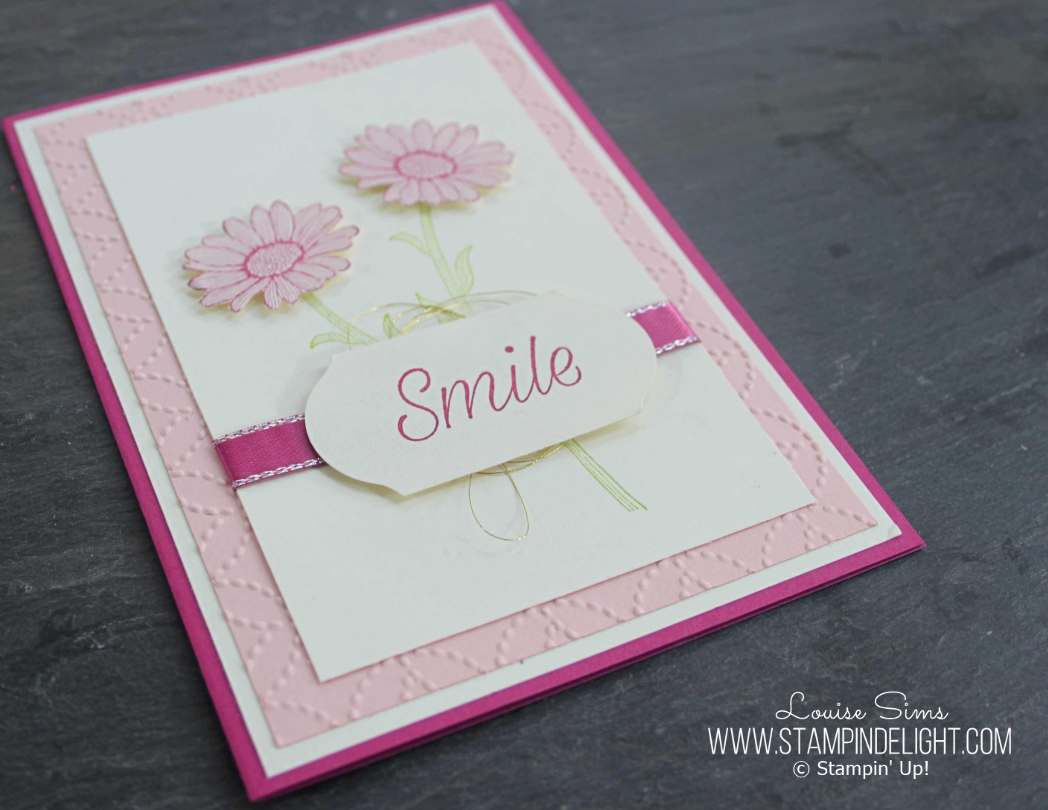 Louise Sims, Papercraft Tutor & Stampin' Up! Demonstrator in the UK www.stampindelight.com