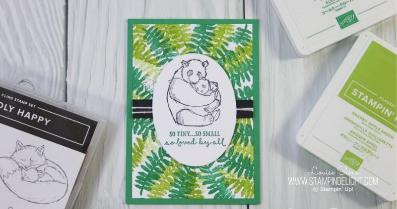 Wildly Happy Animal Card with the Stampin’ Creative