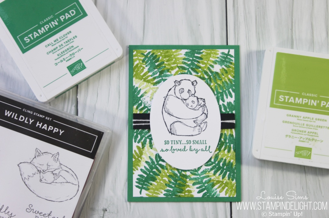 The Wildly Happy Stamp set by Stampin' Up! is full of fabulous animal images