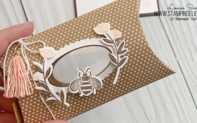 You Can Create It – Honey Bee Pillow Box