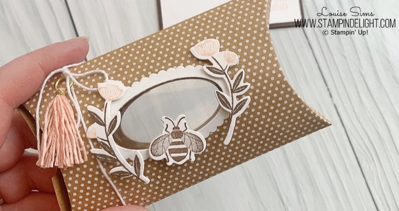 You Can Create It – Honey Bee Pillow Box
