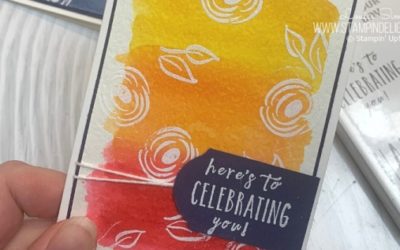 Chat N’ Craft – Watercolour Wash with Perennial Birthday