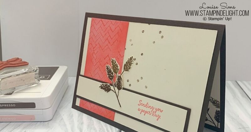 Stamptastic Friends – simple stamping project