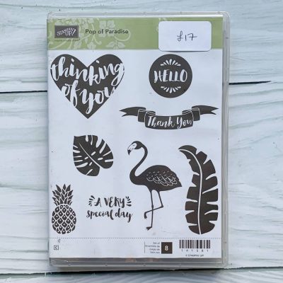 Pop of Paradise - Retired Stampin' Up! Stamp set
