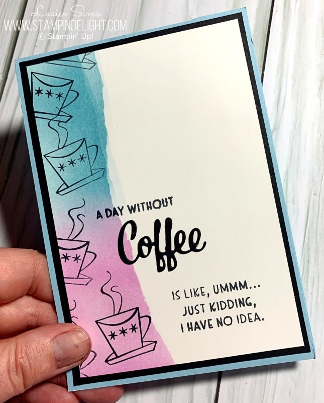 Coffee Lover card 