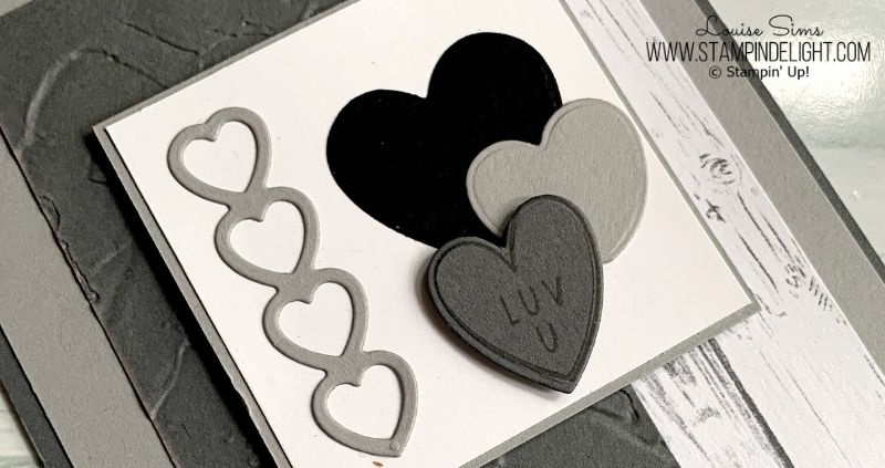 Monochrome Male Card in Shades of Grey
