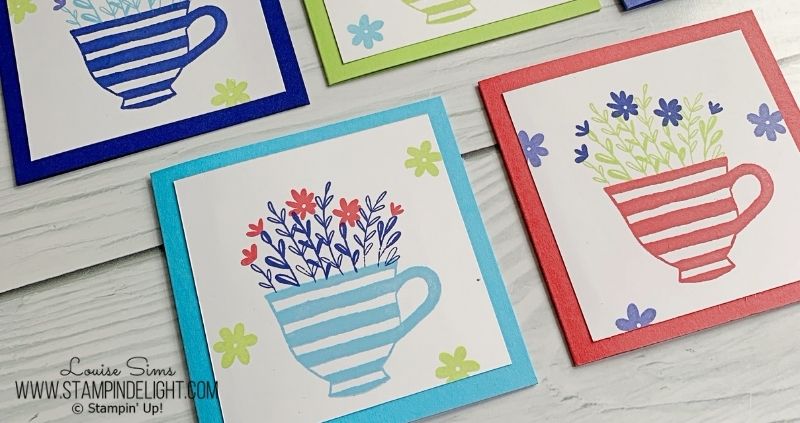 Simple Stamped In Colour Cards